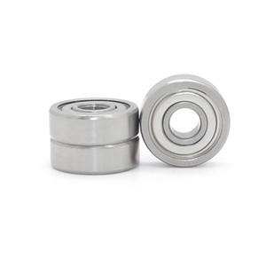 ผู้ผลิตตงกวนจัดหาตลับลูกปืนเม็ดกลมร่องลึกเซรามิกความเร็วสูง S604ZZRS ขนาด 4*12*4 มม. สำหรับมอเตอร์สแตนเลสขนาดเล็ก P4 - Product Image 4