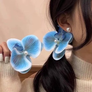 Barrettes à cheveux esthétiques style fée, orchidées dégradées roses, épingles florales, accessoires <span class=keywords><strong>de</strong></span> coiffure tropicaux Mermaidcore pour les vacances et les accessoires <span class=keywords><strong>photo</strong></span> - Product Image 3