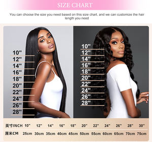 单节5X5高清蕾丝闭合假发巧克力棕色分层直发穿去无胶假发生人发 - Product Image 5