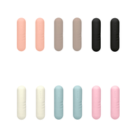 Haltère personnalisable en silicone antidérapant avec poignée ergonomique pour yoga et Pilates