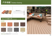 Dalles de terrasse en composite WPC aspect bois de haute qualité pour jardin et extérieur - Revêtement de sol extérieur imperméable et écologique
