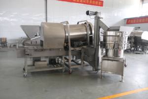 Machine à enrober automatique commerciale pour nuggets de poulet, cubes de poisson, machine à enrober de farine - Product Image 4