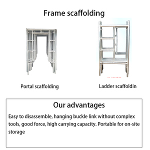 Khung giàn giáo di động để xây dựng giàn giáo thép giá H khung giàn giáo để bán - Product Image 6