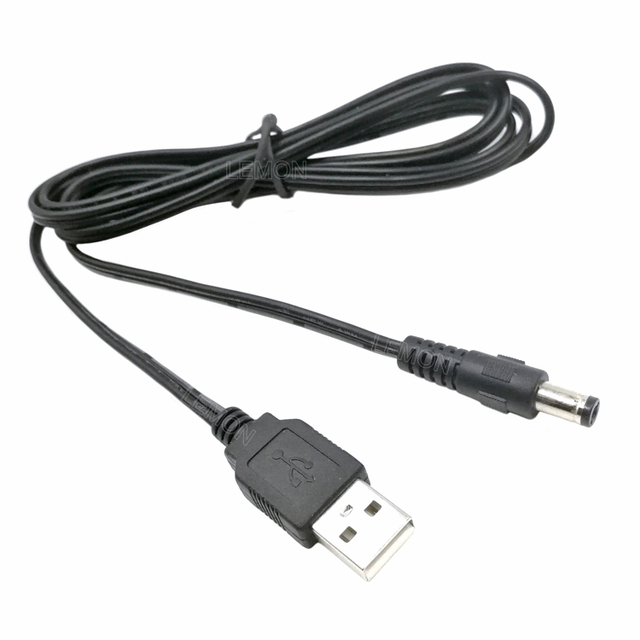 12V 24V USB AM to DC 5.5 mm *2.1 mm Male &Female Barrel Plug Cable DC Barrel Jack Power Cord for Computer Home Appliance