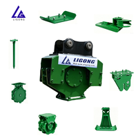 Kit de compactage multifonction Ligong remplaçable pour le compactage des fondations et des travaux de terrassement, compatible avec les excavatrices de 1 à 50 tonnes, garantie 18 mois