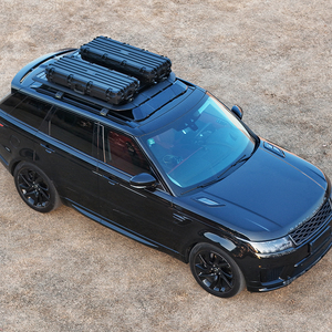 Panier <span class=keywords><strong>de</strong></span> <span class=keywords><strong>toit</strong></span> en alliage d'aluminium pour bagages, échelle latérale et boîte latérale pour Land <span class=keywords><strong>Rover</strong></span> <span class=keywords><strong>Range</strong></span> <span class=keywords><strong>Rover</strong></span> SPORT / VOGUE 2008-2013 - Product Image 5