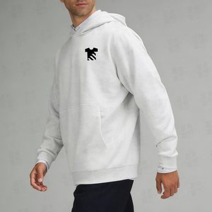 Sudadera con Capucha de Lujo para Hombre, de Venta Caliente, con Bordado de Cadena Personalizado, de Forro Polar Suave y Holgado de 310GSM, para Gimnasio y Fitness, de Corte Cuadrado y Color Sólido - Product Image 4