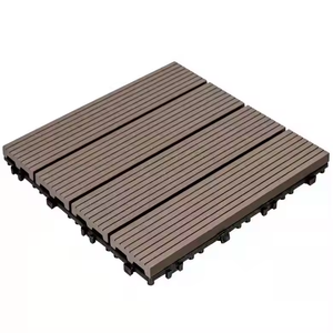 Azulejo de madera de plástico de enclavamiento suelo de bricolaje para hoteles terrazas Gazebo jardines Veneciano <span class=keywords><strong>Alberca</strong></span> estilo de azulejo de Metro - Product Image 1