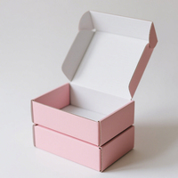 Boîtes d'expédition en carton ondulé recyclables pour envois postaux, dossiers, cartes, cadeaux, vêtements