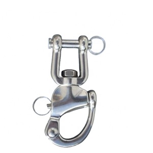 Gancho <span class=keywords><strong>de</strong></span> Liberación Rápida <span class=keywords><strong>de</strong></span> Acero Inoxidable 316 para Uso Marino, Grillete Giratorio <span class=keywords><strong>de</strong></span> 22x128mm, Accesorios para Yates y Embarcaciones - Product Image 1