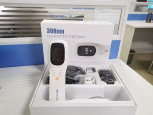 Máquina Láser Excimer Portátil de 308nm para el Tratamiento de Psoriasis, Vitíligo y Pitiriasis, Lámpara para Vitíligo de 308nm, Lámpara UVB de Banda para Uso Doméstico - Product Image 6