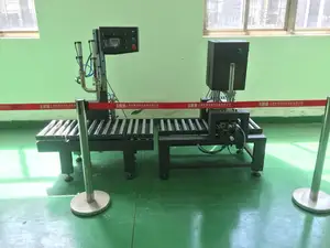 Semi-auto Weighing Filling Machine For 5L 10L 20L 1000L Painting Oil Coating Liquid Or Paste Product