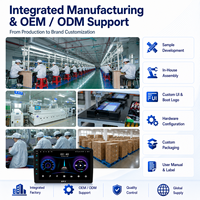 FYDZ Radio para Auto Android de 9 Pulgadas, CarPlay Inalámbrico, Android Auto, 2 DIN, GPS, DSP, Reproductor Multimedia para Honda, Toyota, Kia