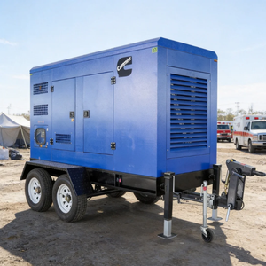 ชุดเครื่องกำเนิดไฟฟ้าแบบเงียบสำหรับ100kVA 100KW 50kw แบบเคลื่อนที่ - Product Image 2
