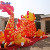 Meilleures ventes : Arche gonflable en PVC imperméable en forme de dragon chinois pour les festivals, le Nouvel An et les événements
