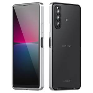 Coque de téléphone en alliage d'aluminium noir, protection d'objectif détachable 2 en 1, coque arrière de téléphone portable en TPU pour <span class=keywords><strong>Sony</strong></span> <span class=keywords><strong>Xperia</strong></span> <span class=keywords><strong>10</strong></span> <span class=keywords><strong>IV</strong></span> <span class=keywords><strong>5G</strong></span> - Product Image 2