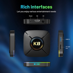 Factory OEM Smart <span class=keywords><strong>HK1</strong></span> K8 <span class=keywords><strong>MINI</strong></span> RK3518 32GB ROM <span class=keywords><strong>TV</strong></span> <span class=keywords><strong>Box</strong></span> Android 14 RK3518 Quad Core 4K <span class=keywords><strong>TV</strong></span> <span class=keywords><strong>BOX</strong></span> Set Top <span class=keywords><strong>Box</strong></span> - Product Image 4