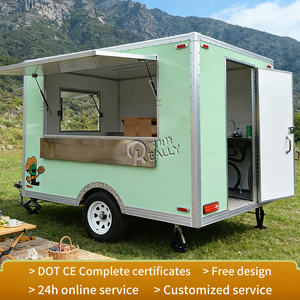 Chariots de restauration rapide personnalisés et kiosques mobiles, camion à <span class=keywords><strong>pizza</strong></span>, camion à glace, remorque à café, remorque à <span class=keywords><strong>tatouage</strong></span> pour en-cas - Product Image 6