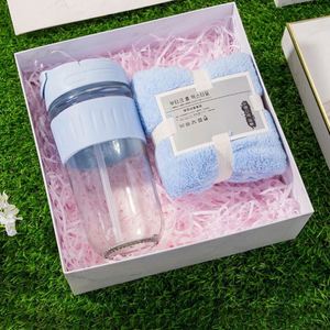 Set de Regalo con Ventilador Mini, Paraguas y Vaso de Vidrio de 500ml con Serigrafía, para Festivales, Cumpleaños, San Valentín, Día de la Madre y Bodas - Product Image 3