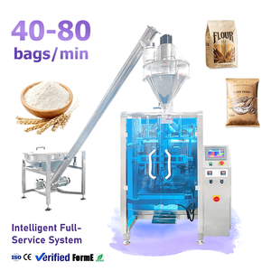 Machine d'emballage verticale automatique à haute vitesse pour poudre, machine de remplissage et de scellage de farine de blé - Product Image 1