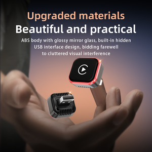 Nouvel Arrivage Adaptateur 2-en-1 sans fil CarPlay et Android Auto pour Voiture, Convertit le filaire en sans fil, Plug & Play, Portable pour iPhone - Product Image 5