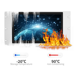 หน้าจอสัมผัสแบบ Capacitive ขนาด 15 17 19 นิ้ว  จอ LCD แบบฝังในตัว  โครงแบบเปิด  กันน้ำ  สำหรับอุตสาหกรรม  หน้าจอสัมผัสแบบฝังในตัวขนาด 15 17 19 นิ้ว - Product Image 2