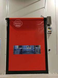 Rideau en PVC moderne de <span class=keywords><strong>1</strong></span>,0 mm d'épaisseur, finition moderne, résistant aux chocs, fermeture éclair auto-réparatrice, renforcé, pour les portes à fort <span class=keywords><strong>trafic</strong></span>, les entrepôts - Product Image 5