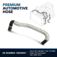 HUAPENG Yeni EPDM HVAC Isıtıcı Gövdesi Giriş Hortumu OE 30636951 S40 V50 C30 C70 2004-2013 -40-150 Uyumlu 1 Yıl Garantili