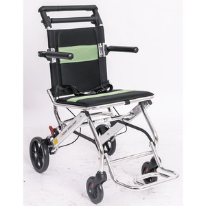 Foshan Wheelchair FS800LBF2 Aluminum Alloy Manual Foldable Lightweight Mobility <b>Chair</b> for <b>Elderly</b> and Disabled Users - Product Image 1