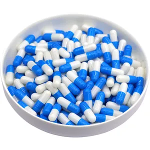 Blue And White Customized Free Shipping High Quality Enteric Coated Capsule Shells