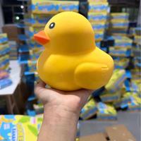 Jouet Squishy Grand Canard Jaune en Gros, Jouet Anti-Stress en TPR Souple, Jouet Fidget Anti-Anxiété, Cadeau de Fête pour Enfants