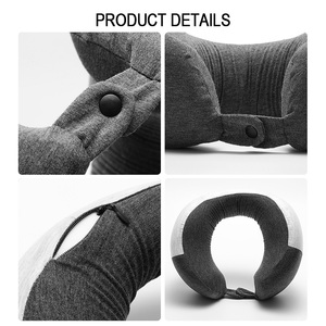 Prix direct usine, support OEM/ODM, oreiller ergonomique <span class=keywords><strong>en</strong></span> mousse à mémoire de forme à rebond lent, confortable pour le voyage et la maison - Product Image 3