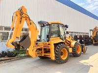 CE ISO TL30-25 OEM Front Loader 4WD Mini Backhoe yang dapat ditarik dengan kedalaman penggali maksimal 4080mm dijual ke Rusia Jerman Polandia Amerika Serikat