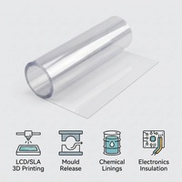 Film FEP Berkualitas Tinggi yang Dirancang Khusus untuk Pencetakan Resin 3D, Film Printer LCD, dan Aplikasi Pengerasan UV