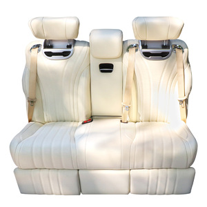 Asiento Aero para Auto con Ventilación y Calefacción para Asiento Trasero de Van Comercial, Plegable a Cama, Interior de Cuero Napa - Product Image 3