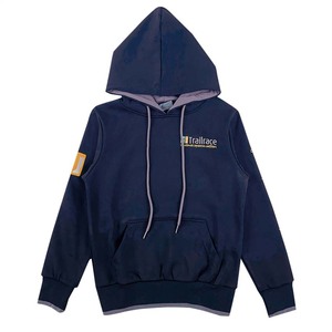 Pull à capuche en éponge française pour hommes, coupe régulière, conception personnalisée, logo imprimé numérique, motif uni, teint pour la saison d'automne. - Product Image 1