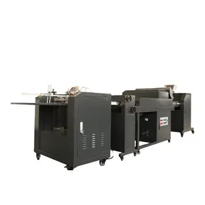 DOUBLE100 High Productivity B2 Digital High And Low Speed UV Coating Machine with Glossy And Matt