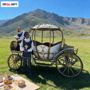 Charrette royale électrique sans chevaux de luxe au design victorien avec cadre en fer, couleur personnalisée, 150-250 CV, pour mariages et tourisme - Product Image 5