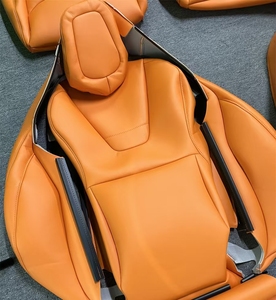 Housses de siège de voiture en cuir personnalisées YLC 2025, ensemble complet, taille originale, coussins imperméables, <span class=keywords><strong>prix</strong></span> fabricant pour Tesla - Product Image 3
