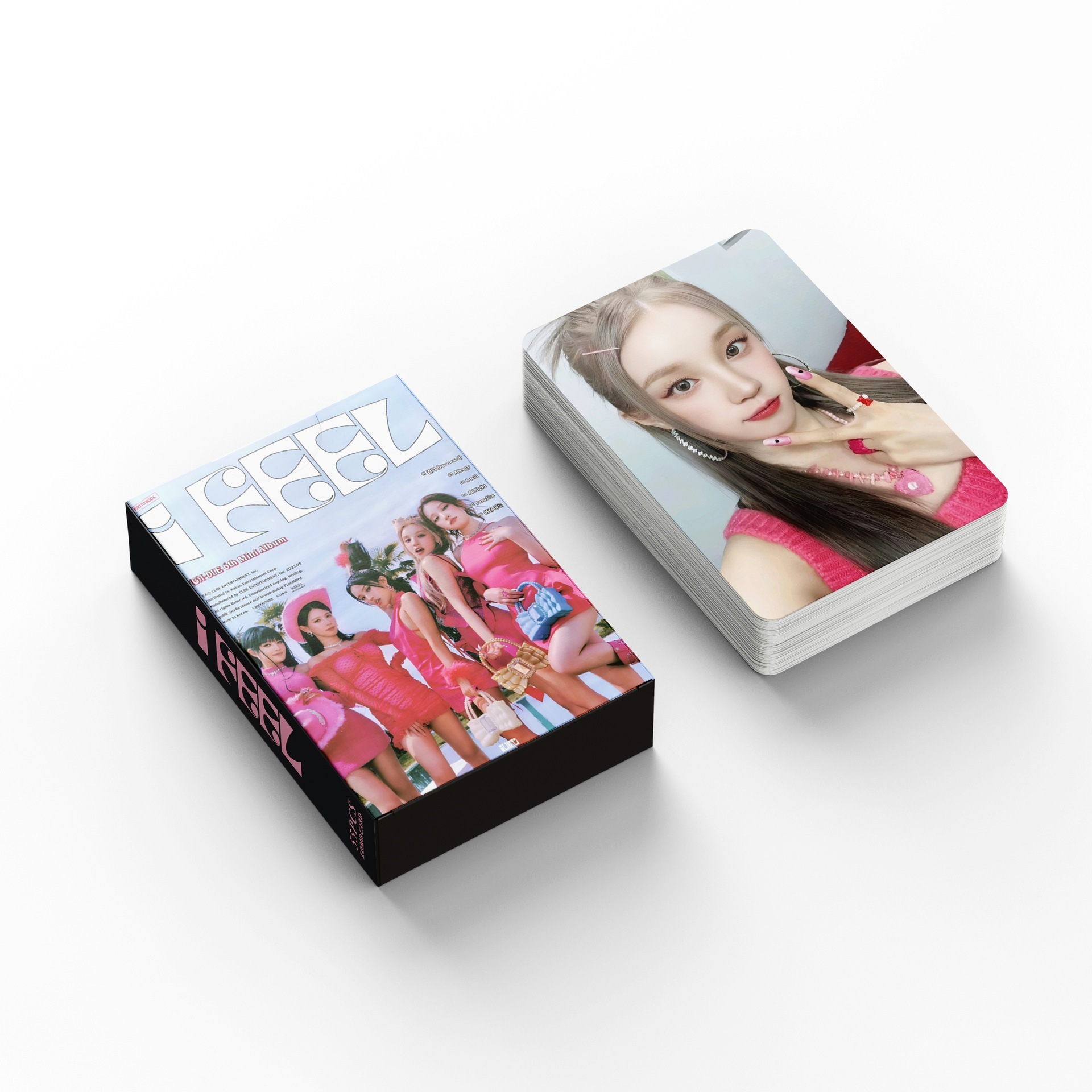 KPOP 55pcs/box (G)I-DLE I FEEL Queencard Photocard Lomo Card Photo