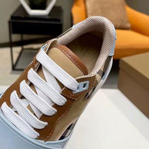 Nouvelles chaussures de sport de luxe tendance en cuir véritable de haute qualité avec semelle extérieure en caoutchouc, amorti et anti-odeur, populaires - Product Image 6