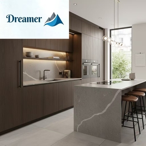 North <strong>American</strong> Shaker <strong>Style</strong> Modular Kitchen Cabinet with Eco-Friendly Solid Wood Construction MDF Door <strong>Panels</strong> Soft Close Hinges - Product Image 2
