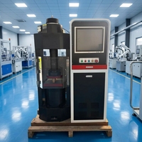 Máquina de Ensayo de Compresión de Concreto con Servoaccionamiento Hidráulico de 2000 kN, Equipo Automático para Pruebas de Resistencia a la Compresión de Cubos y Cilindros de Concreto