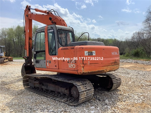 Excavadora Usada Hitachi ZX120 de 12 Toneladas, EPA 90% Nueva, Original, Multifuncional, Excavadora Hidráulica de Cadenas Usada - Product Image 6