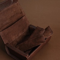 Boîte de lunettes de soleil populaires chaudes organisateur de lunettes Anti-pression à la main étui à lunettes personnalisé en cuir PU de qualité supérieure