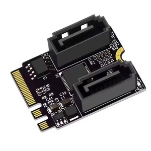 M2 To SATA3.0 Expansion Card KEY A + <strong>E</strong> WIFI M.2 To SATA Hard Disk Adapter Card Without Driver Installation - Product Image 2