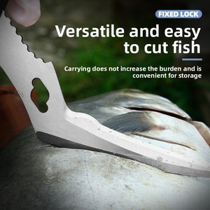 Forbici Professionali per Sfilettare il Pesce, Coltello da Cucina per Pesce, Forbici da Pesca TK242 - Product Image 3
