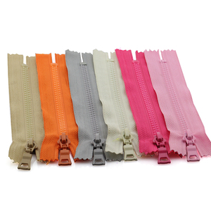 DAWEI, venta al por mayor, #5, cremallera de resina plástica colorida, accesorios de ropa, cremallera resistente, cierre de extremo cerrado, deslizador Autolock, cinta colorida - Product Image 6