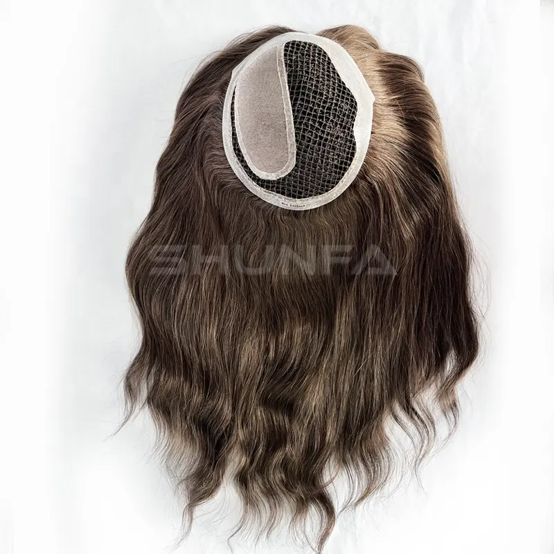 Sistema di integrazione, l'integrazione dei capelli tirare attraverso, donne calvizie tirare attraverso parrucche e posticci