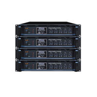 Amplificador de Potencia de Presión Fija con Control de Zona LAS CB-MPR70 130 260 360 660 Amplificador de Potencia para Red de Transmisión de Música Ambiental